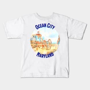 Ocean City, Maryland Kids T-Shirt